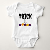 Trick or treat Baby Bodysuit (Voorkant)