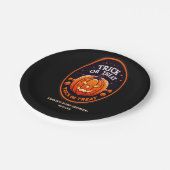 Trick or treat Baby shower Papier Bord (Gekanteld)