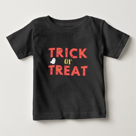 Trick Or Treat Baby Zwart (Voorkant)