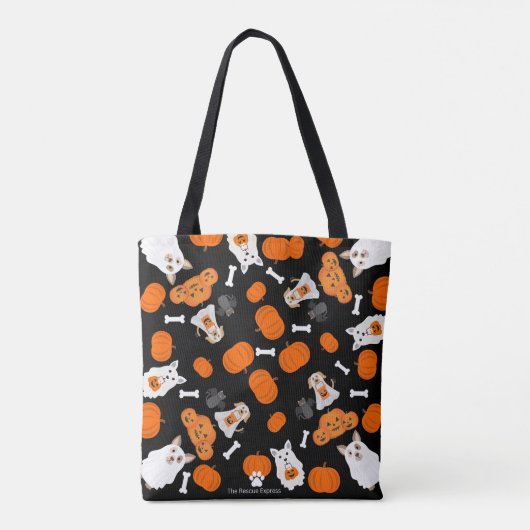 Trick or treat Bag Tote Bag (Achterkant)