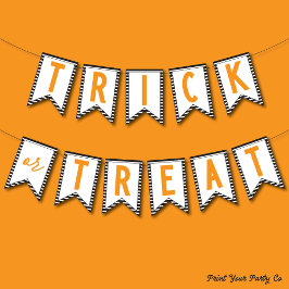 Trick or treat Banner