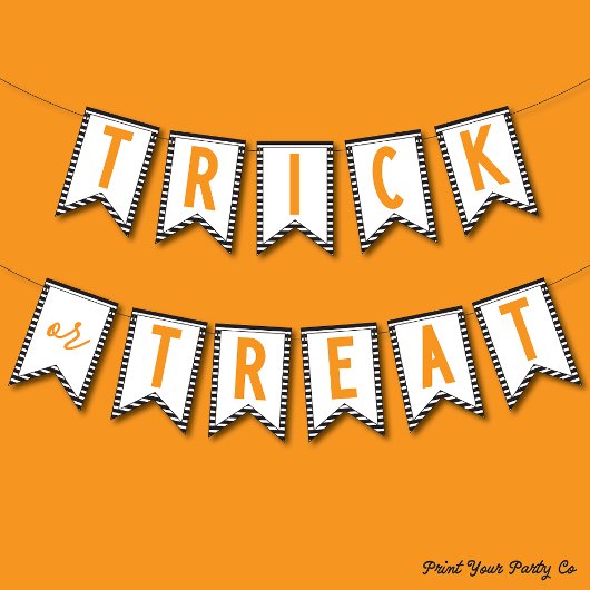 Trick or treat Banner