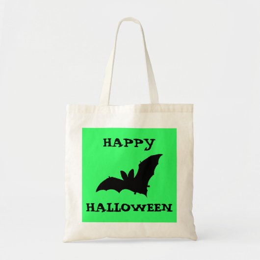 Trick or treat Bat Tote Bag (Voorkant)