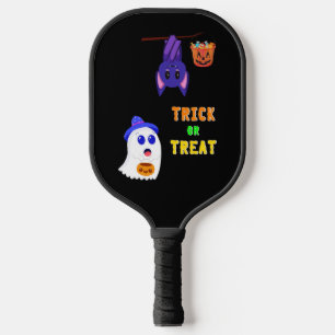 Trick or treat Bats Snoep 31 UK Oktober Halloween Pickleball Paddle