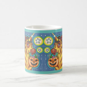 TRICK OR TREAT BBT WONEN ZEBRA, KUSTHALLOEEN KOFFIEMOK