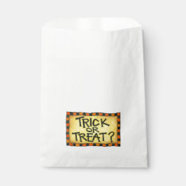 Trick or treat bedankzakje