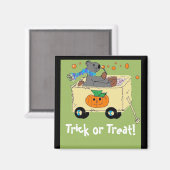 Trick or treat Beer Magneet (Voorkant / Achterkant)