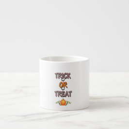 Trick or Treat Beruchte Halloween-feestavond zegge Espresso Kop