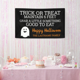 Trick or Treat Blijf 6 Voet - 2020 Halloween Spandoek