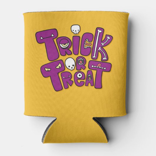 Trick or treat blikjeskoeler (Voorkant)