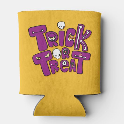 Trick or treat blikjeskoeler (Achterkant)