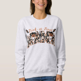Trick-or-Treat Bloemen Print Mama Sweatshirt