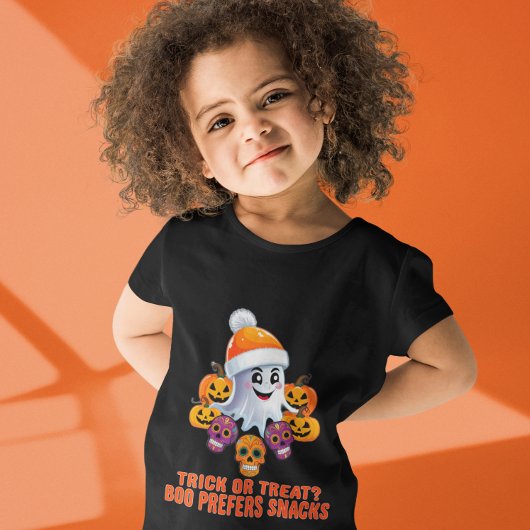Trick or treat Boo Grappig Quote Halloween Party