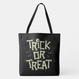 Trick or treat Botten Tote Bag
