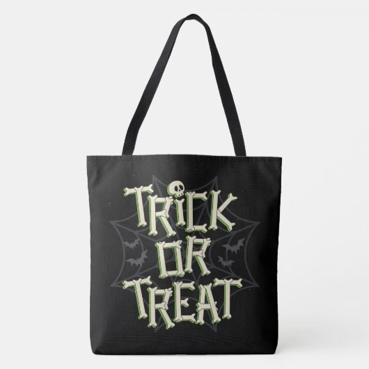 Trick or treat Botten Tote Bag (Voorkant)