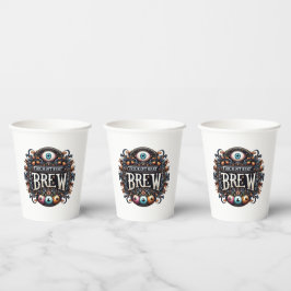 Trick or treat Brew Papieren Bekers