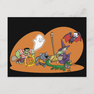 Trick or treat briefkaart