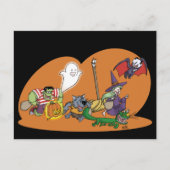 Trick or treat briefkaart (Voorkant)
