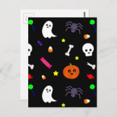 trick or treat briefkaart (Voorkant / Achterkant)
