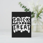 Trick or treat briefkaart (Staand voorkant)