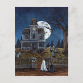 Trick or treat briefkaart (Voorkant)