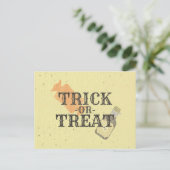  Trick or treat Briefkaart (Staand voorkant)