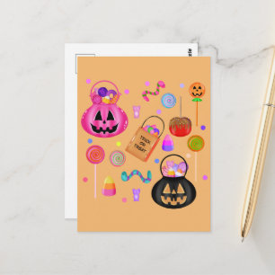 Trick or Treat Briefkaart