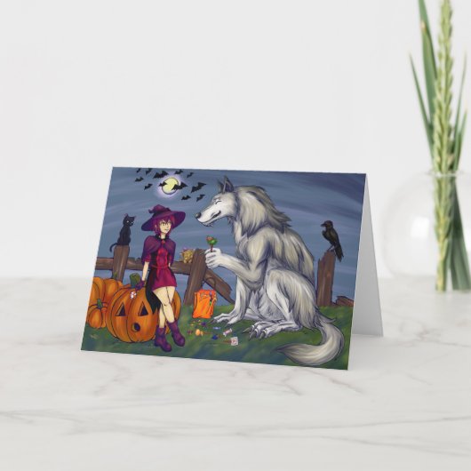 Trick or treat Buddies Kaart (Voorkant)