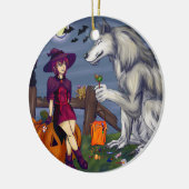 Trick or treat Buddies Keramisch Ornament (Links)