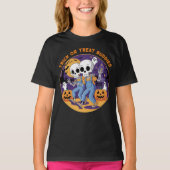 Trick or treat Buddies Skeleton Shirt Vriendschap (Voorkant)