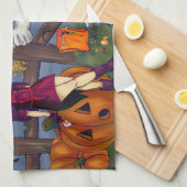 Trick or treat Buddies Theedoek (Quarter Fold)