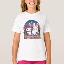 Trick-or-Treat Bunnies Halloween T-Shirt – Schatti