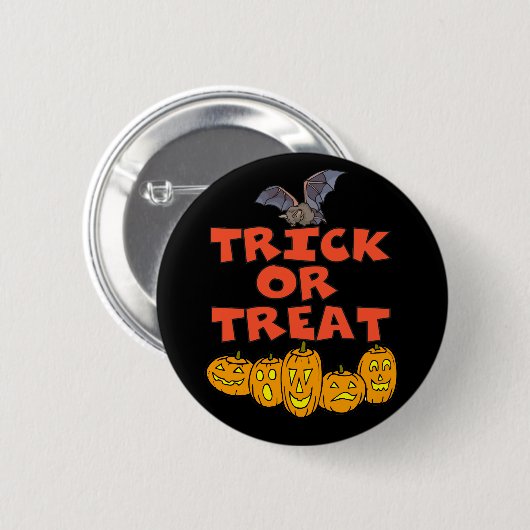 Trick or treat Button (Voorkant /achterkant)