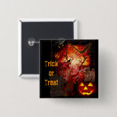 Trick or treat Button (Voorkant /achterkant)