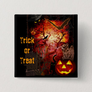 Trick or treat Button