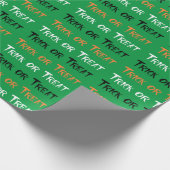 Trick or treat cadeaupapier (Hoek)