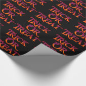 Trick or treat cadeaupapier (Hoek)