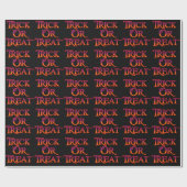Trick or treat cadeaupapier (Vlak)