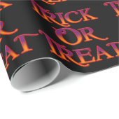 Trick or treat cadeaupapier (Rol Hoek)