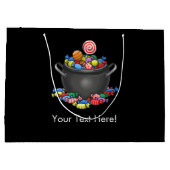 Trick or Treat Candy Cauldron Groot Cadeauzakje (Achterkant)
