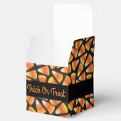 Trick or treat Candy Corn Cube Favor Box Bedankdoosjes (Geopend)