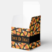 Trick or treat Candy Corn Cube Favor Box Bedankdoosjes (Geopend)