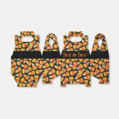 Trick or treat Candy Corn Gable Favor Box Bedankdoosjes (Uitgevouwen)