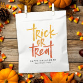 Trick or treat Candy Corn Halloween Bedankzakje
