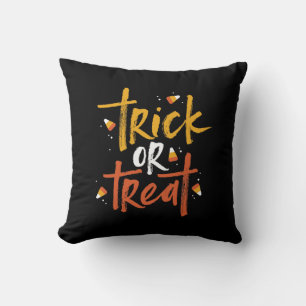 Trick or treat Candy Corn Halloween Kussen