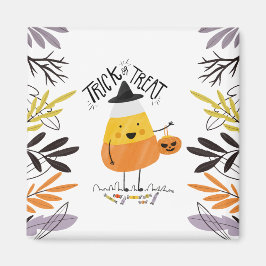 Trick or treat Candy Corn Halloween | Magneet