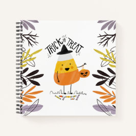 Trick or treat Candy Corn Halloween | Notitieboek