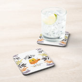 Trick or treat Candy Corn Halloween | Onderzetter (Rechterzijde)