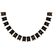 Trick or treat Candy Corn Halloween Party Vlaggetjes (Alle)