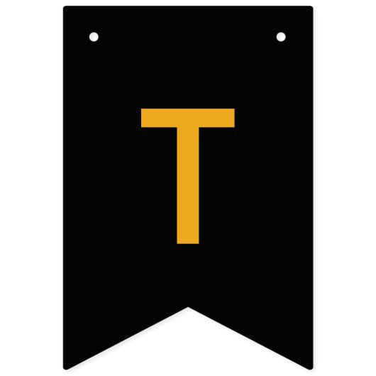 Trick or treat Candy Corn Halloween Party Vlaggetjes (Tweede vlag)